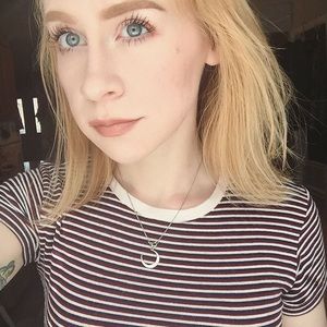 brandy melville striped ringer